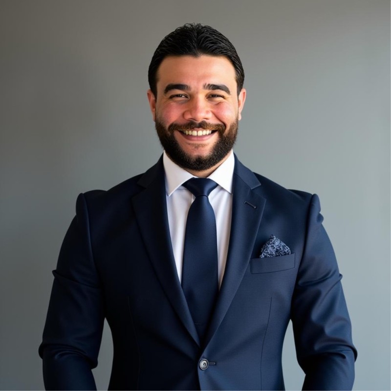 Portrait of Mohamed Ashraf AbouOmar